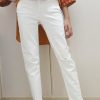 BANANA Republic GIRLFRIEND Jeans for Women White Ripped
